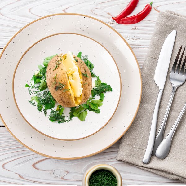 Dezertný tanier STATOK pr. 19,5 cm