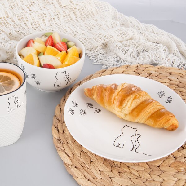 Dezertný tanier MICKA pr. 20,7 cm