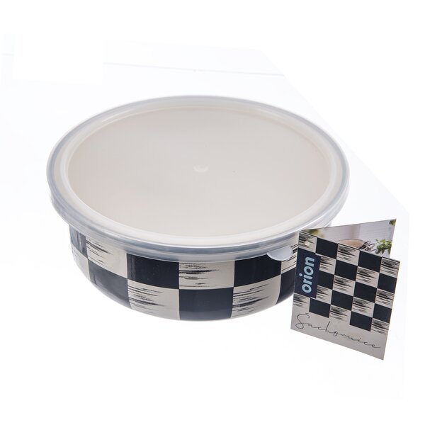 Miska ŠACHOVNICA Lem s vekom pr. 19 cm