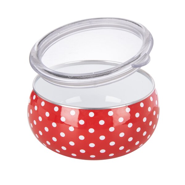 Miska BODKA Lem s viečkom pr. 15,5 cm