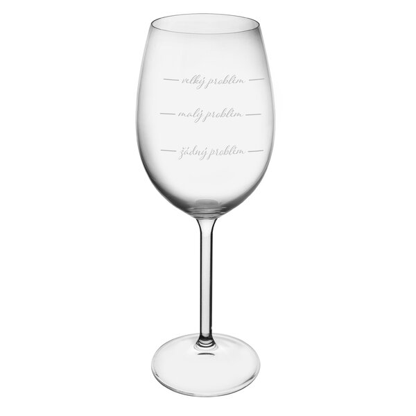 Pohár na víno Problém 0,45 l 1 ks
