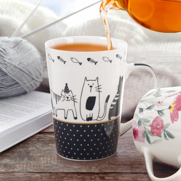 Hrnček mačky a psy 0,55 l