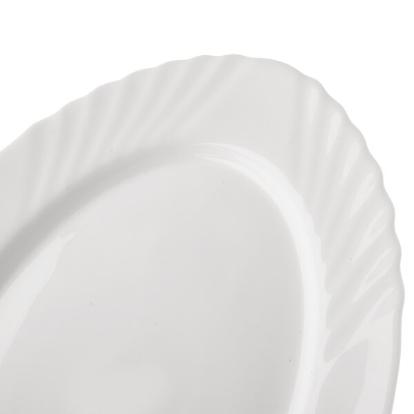 Servírovací tanier LUNA vlnky 35x24 cm