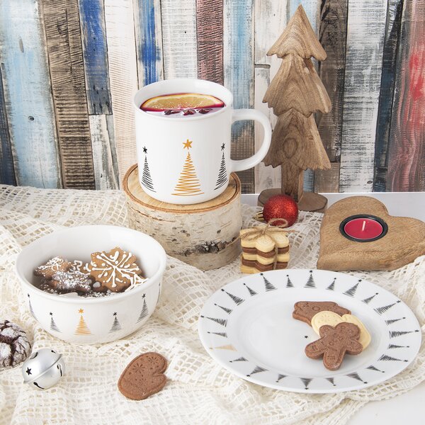 Dezertný tanier STROMČEK pr. 20 cm