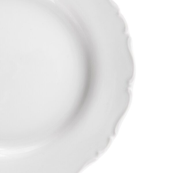 Plytký tanier MONA lem pr. 24,5 cm