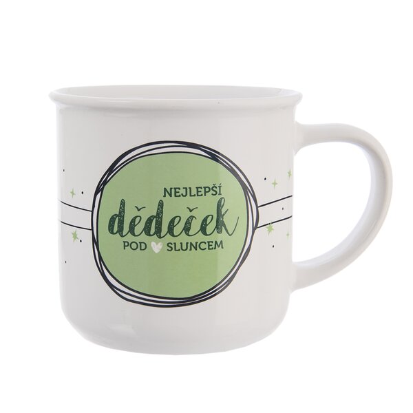 Hrnček porc. NEJLEPŠÍ DĚDEČEK 0,34 l 