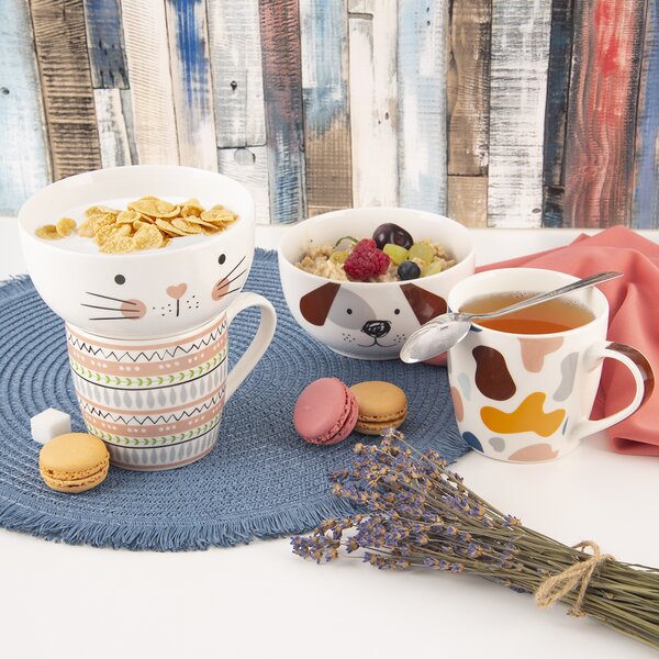 Hrnček s miskou pes 0,35 l