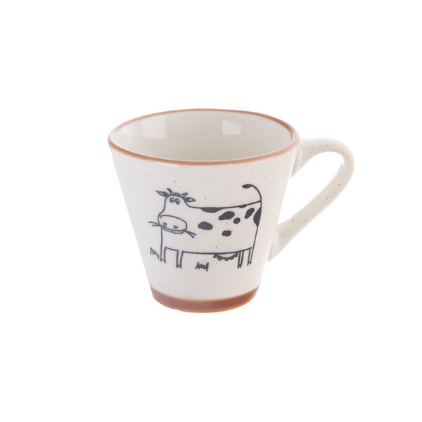 Hrnček STATOK krava espresso 0,07 l