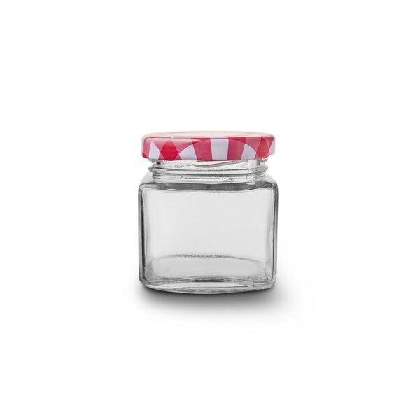 Zavárací pohár s viečkom 0,075 l 4 ks