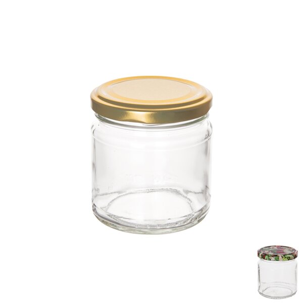 Zavárací pohár s viečkom 0,21 l 6 ks