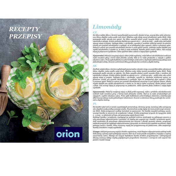 Výrobník sýtených nápojov Drinkmate Aquadream 