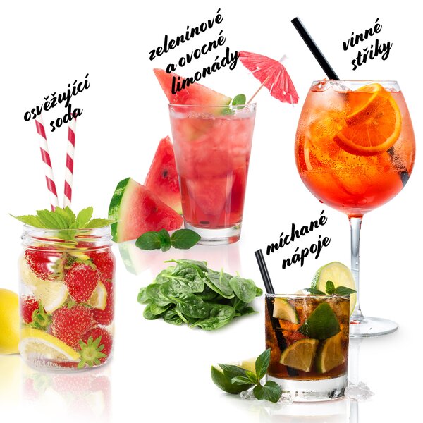 Výrobník sýtených nápojov Drinkmate Aquadream 