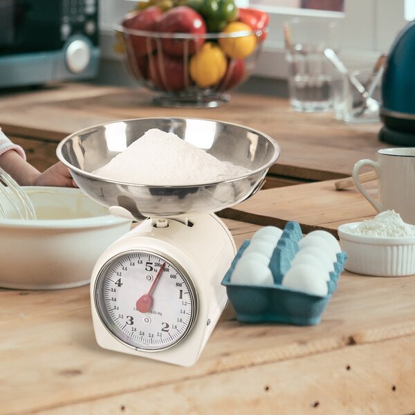 Kuchynská váha mechanická s miskou 5 kg