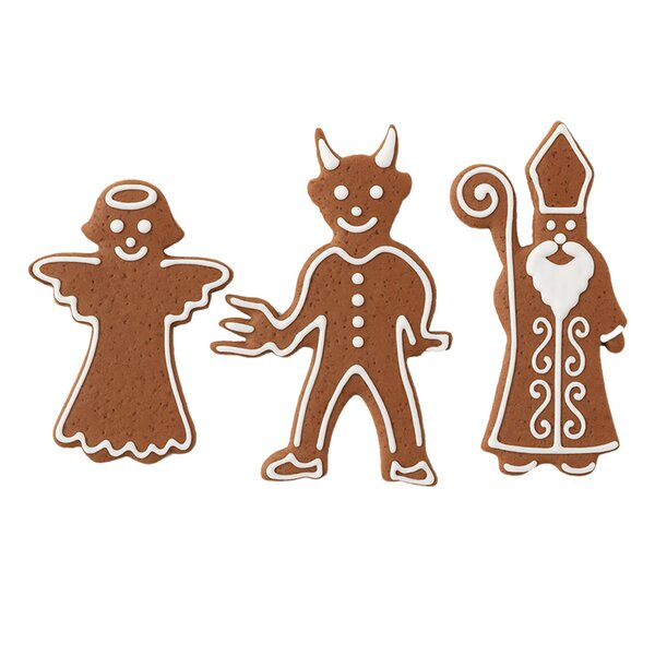 Vykrajovačka Mikulášska sada 3 ks