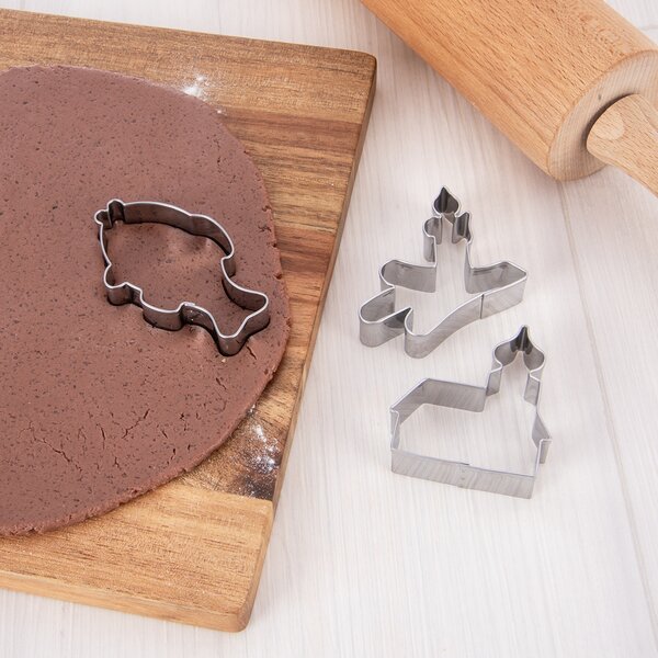 Vykrajovačka Vianoce sada 3 ks