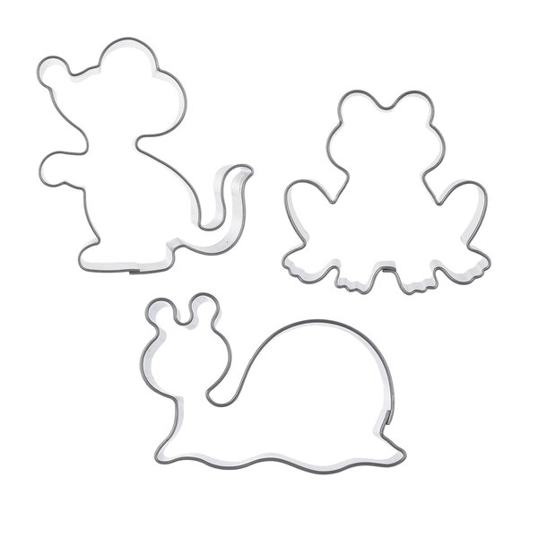 Vykrajovačka na lúke sada 3 ks