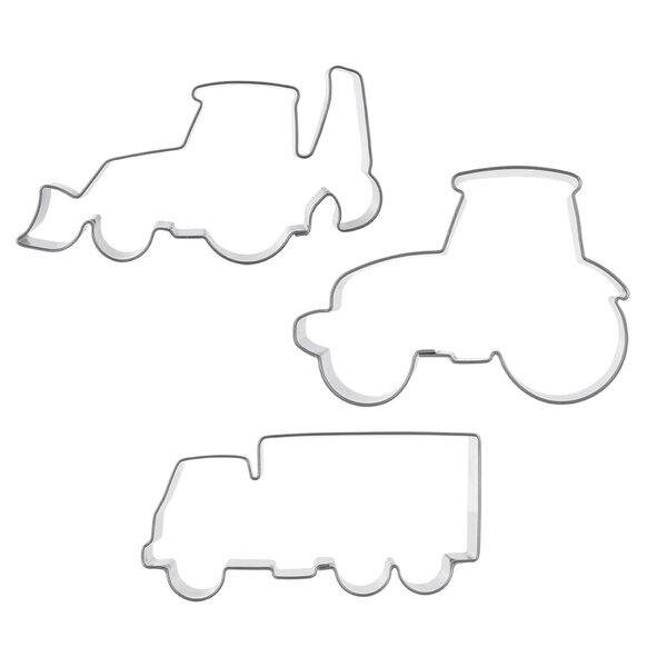 Vykrajovačka na stavbe sada 3 ks