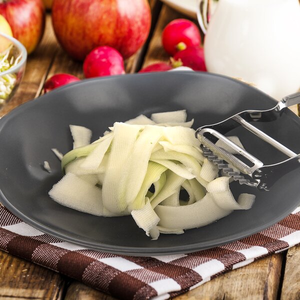 Kuchynská škrabka Double wavy