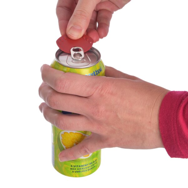 Otvárač-krytka na nápojové plechovky 6 ks