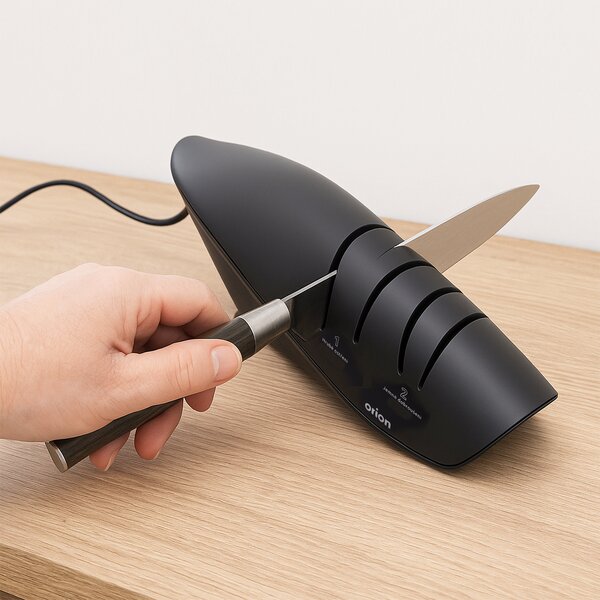 Elektrický ostrič nožov 2v1