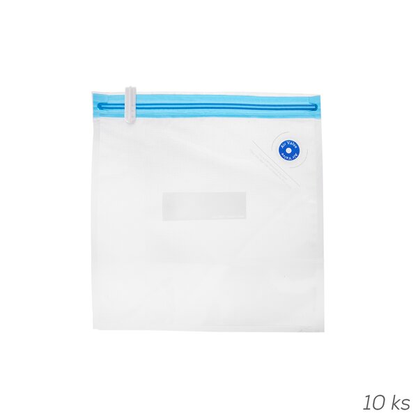 Vrecko do vákuovačky potravín 10 ks so vzduchovým ventilom