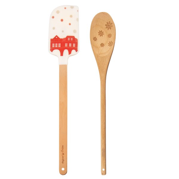 Darčeková stierka s vareškou DOMKY zlatá