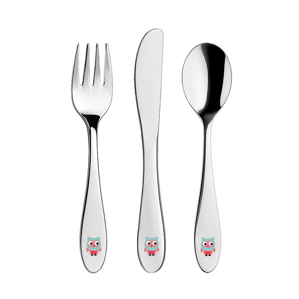 Jedálenský detský príbor SOVA 3 diely