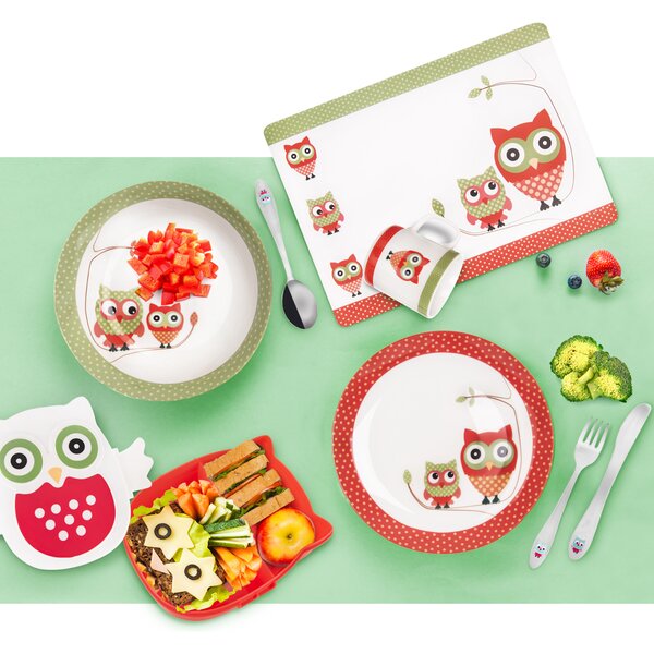 Jedálenský detský príbor SOVA 3 diely