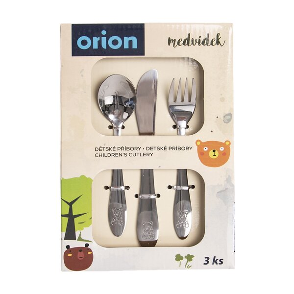 Jedálenské detské príbory medvídek 3 diely