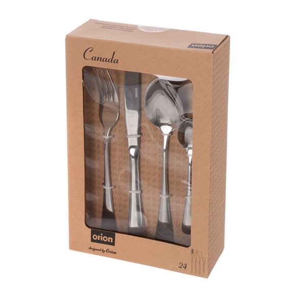 Jedálenské príbory Canada 24 dielov