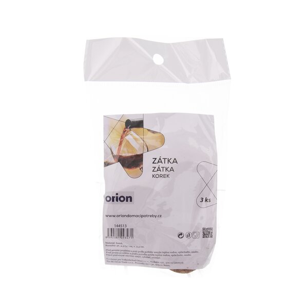 Zátka korok 3 ks
