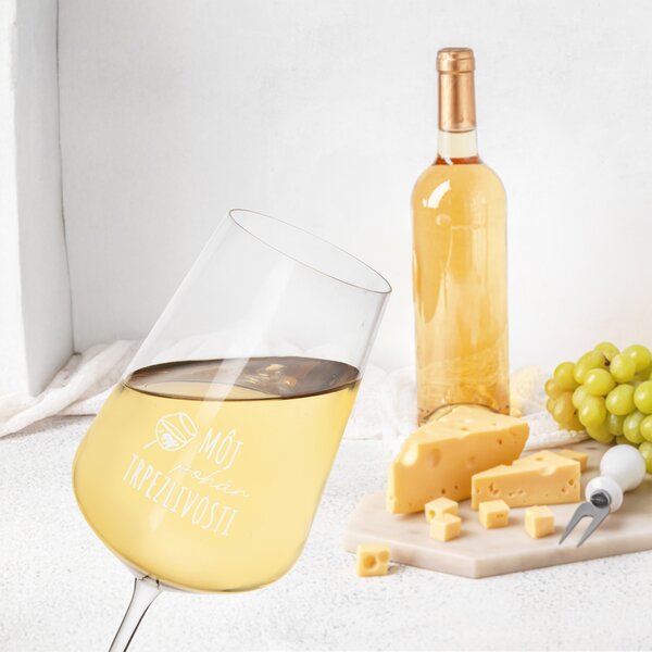 Pohár na víno Môj pohár trpezlivosti 0,45 l 1 ks