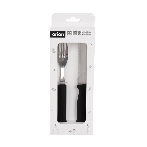 Steak set nôž s vidličkou
