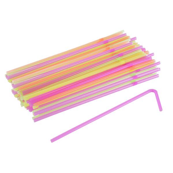 Nápojová slamka opakované použitie 100 ks
