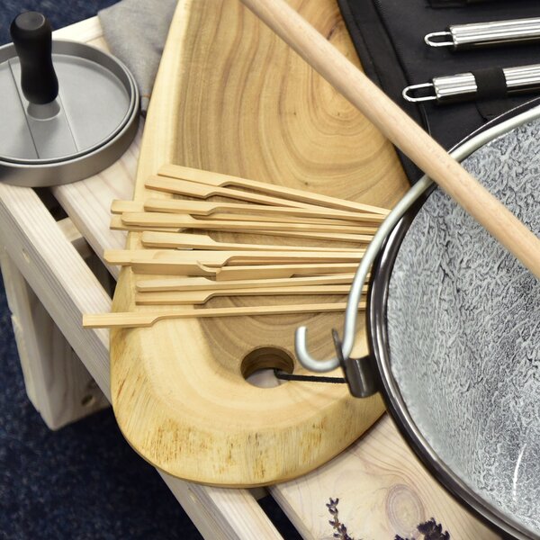 Špajdle na hamburger 15 cm 50 ks