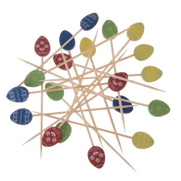 Napichovátka veľkonočné vajíčka 20 ks