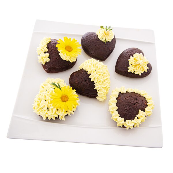 Forma na pečenie muffiny srdce