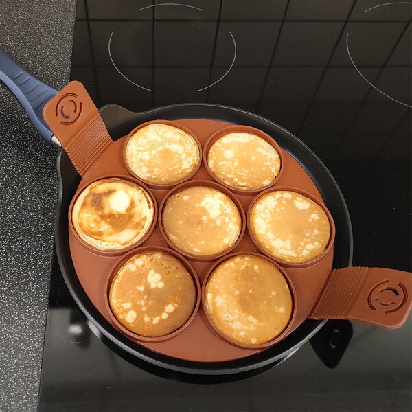 Forma na lievance/volské oká 7 sekcií