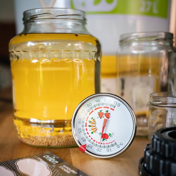 Kuchynský teplomer na zaváranie s klipom