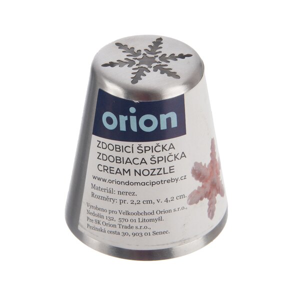 Zdobiaca špička vločka malá