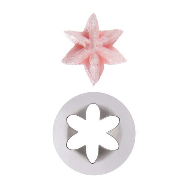 Zdobiaca špička 6 cípov