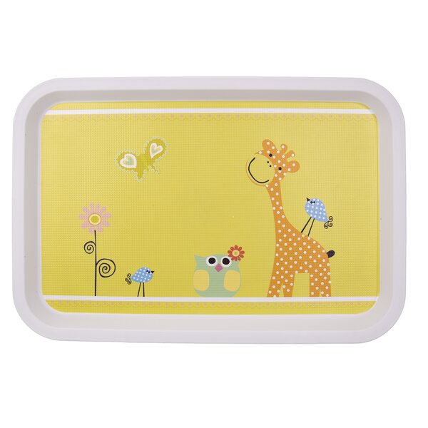 Servírovacia detská tácka ŽIRAFA 30,5x21 cm