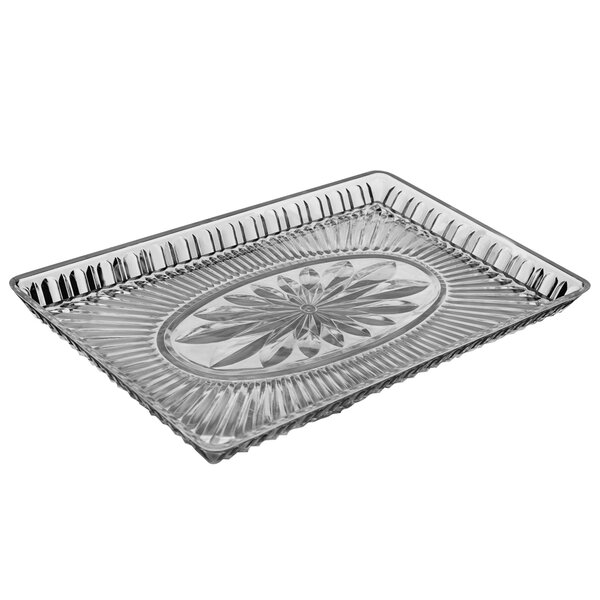 Servírovacia tácka Kryštál 33x21,5 cm