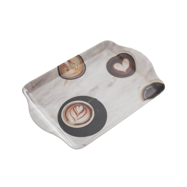 Servírovacia tácka káva 21,5x14,5 cm