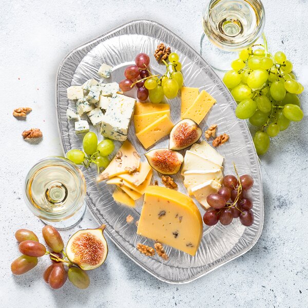 Servírovacia a grilovacia tácka 33x23 cm 4 ks