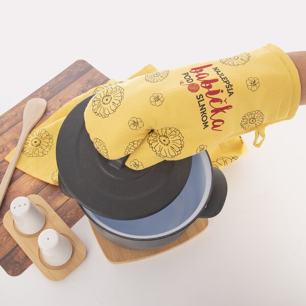 Kuchynská chňapka s magnetom NAJLEPŠIA BABIČKA