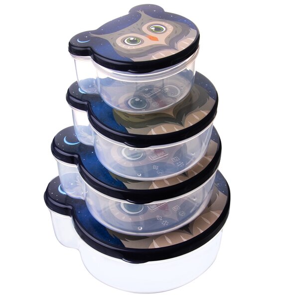 Box na desiatu sova 4 ks