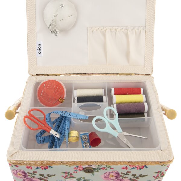 Kazeta na šitie KVET 24x18x13 cm