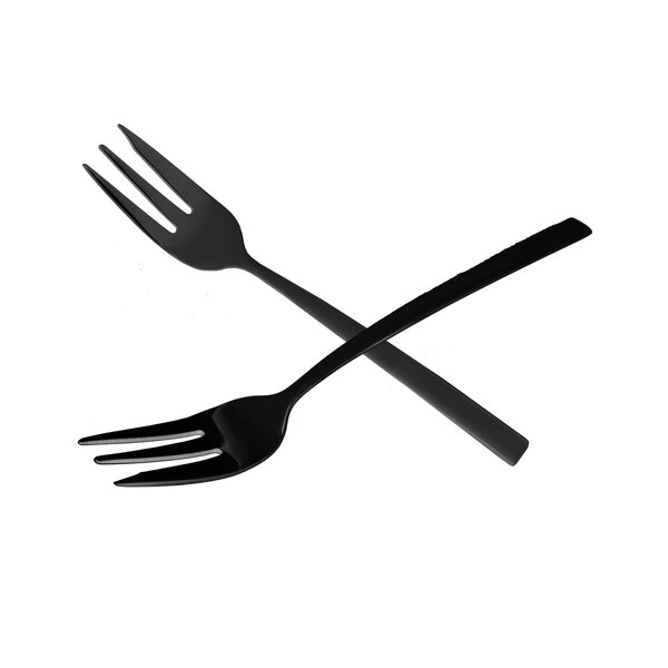 Dezertná vidlička BLACK 2 ks