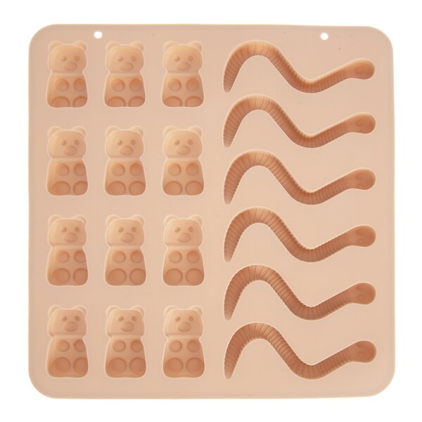 Forma na pečenie medvedíky/dážďovky